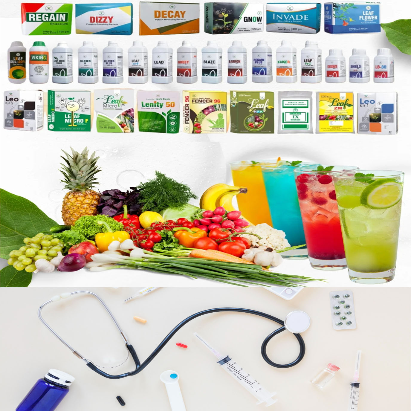 SEAFB products across agriculture, food and healthcare