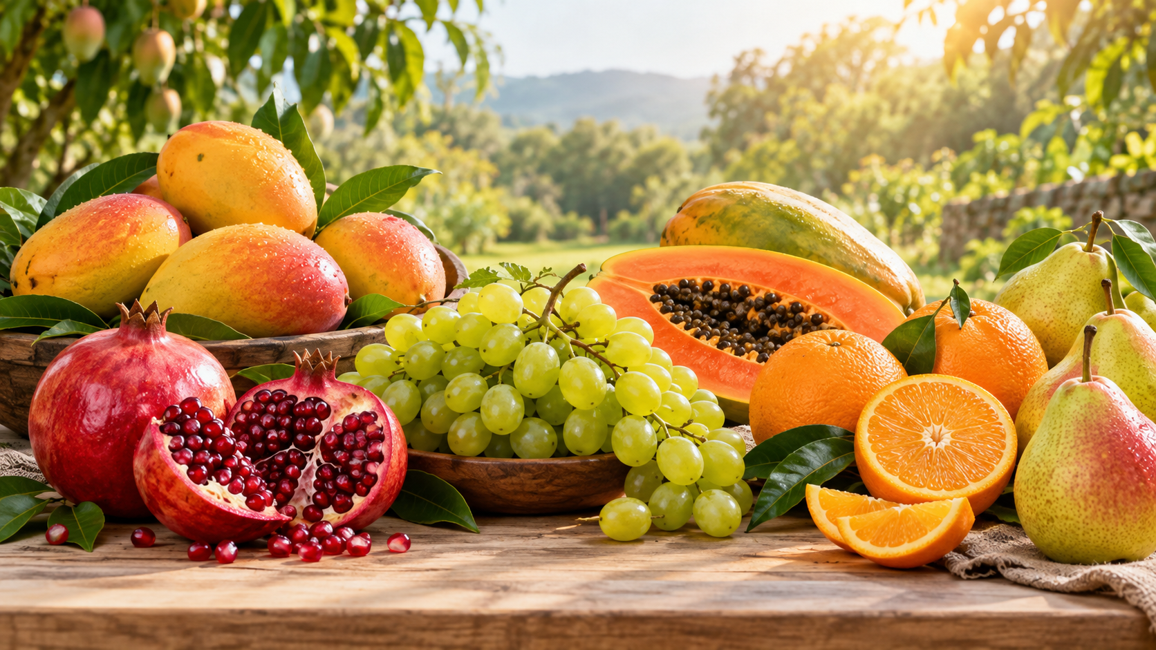 Fruits selection